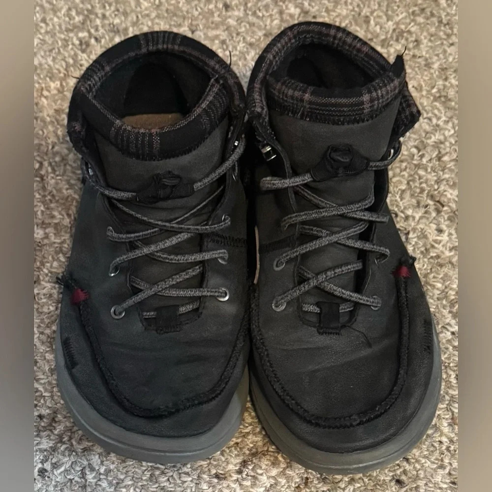 Hey Dude Mens Bradley Boots Black Size 9 - Picture 2 of 4